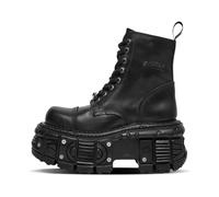 New Rock Bottes Femme M-TANK083-C1 Noir Taille 36