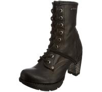New Rock Ankle Boot Trail M-Tr001-S1 Femme Bottes Bottines Noir - 38