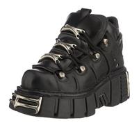 New Rock Chaussures brogues mixte adulte M.106-s1 Noir Taille 36 EU