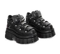 New Rock M.106-s29, Brogues Mixte Adulte, Noir (Negro 001), 48