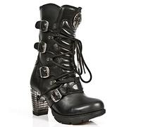 New Rock M.TR003-S1, Bottes femme - Noir-TR-A4-44, 39