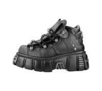 New Rock - M106 VS1 Zapato Cordones - Femme - Chaussures - Noir - Taille: 38 EU