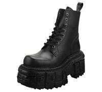New Rock Metallic M-mili084n-s5 Mixte adulte Noir Bottes Plate-forme - 36 EU