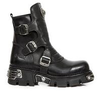 New Rock Mixte M-1482X-S1 Bottes Motardes, Noir (Black), 43 EU