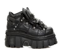 New Rock NR M.106 S29 Noir - Bottes, Métallisé, Unisexe