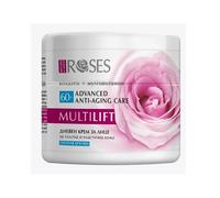 New Roses Multi Lift Crème de jour 60+ anti-âge intensive avec collagène marine, eau de rose naturelle, glycérine