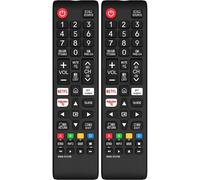New Samsung TV Remote Remplacement -BN59-01315B/BN59-01315M, Remplacement Samsung BN59-01315B Télécommande pour Smart TV QLED (Pack of 2)