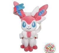 new Sanei Buchi Pokémon All Star Collection Sylveon S Peluche H23cm fm Japan