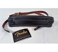NEW Sangle FENDER DLX VINTAGE -cuir- black 0990689000 guitar - bass PROMO 2025