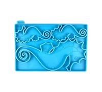 New Seahorse Moule en résine époxy moule bonbons chocolat silicone moule biscuits cuisine décoration artisanat animaux océaniques