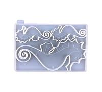 New Seahorse Moule en résine époxy moule bonbons chocolat silicone moule biscuits cuisine décoration artisanat animaux océaniques