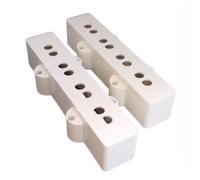NEW SET COVERS PU FENDER JAZZ BASS 4 cordes - Blanc - Guitare JBass