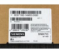 New Siemens 6ES7592-1AM00-0XB0 6ES7 592-1AM00-0XB0 SIMATIC S7-1500
