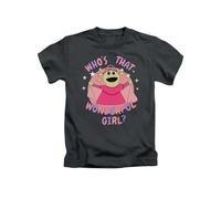 New Spirit Original T-shirt humoristique unisexe avec inscription « Whos That Wonderful Girl Mona Nanalan », Noir , XL