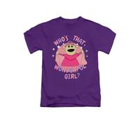 New Spirit Original T-shirt humoristique unisexe avec inscription « Whos That Wonderful Girl Mona Nanalan », violet, L
