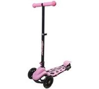 New Sports Trottinette à 3 roue, rose, pliable Rose G