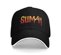 New Sum 41 Rock Band Logo Chapeau de Golf pour Les Hommes Les Femmes Portent Punk Music Formal Golf Gift Sun Hats