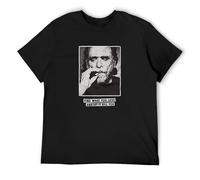 New Summer Slim Tee Shirt Charles Bukowski Quotes T-Shirt for Men - Find What You Love Size XL