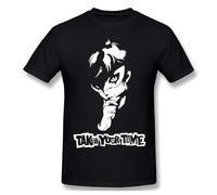 New Summer T Shirt Take Your Time T-Shirt Cotton Persona 5 ofertas Tee Shirt Black M