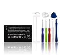 New SwarKing BL-4UL Batterie de rechange compatible avec No-kia Microsoft Lumia 3310 225 500 230 avec kit d'outils