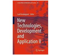 New Technologies, Development And Application Ii