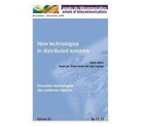 New technologies in distributed systems. nouvelles technolog - Adi Kamel - Hermes Science Publications - broché - Livre