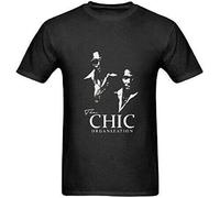 New The Chic Nile Rodgers Bernard Edwards T Shirt Manches Courtes(Medium)