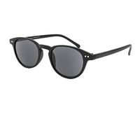 New Time Lunettes de soleil Loupe Solaire - Monture Noire, Dioptrie 3, Noir, UV protégé, Classique, Unisexes-Jeunesses, Adultes