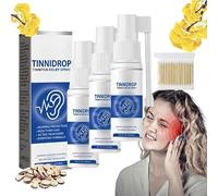 New Tinnitus Relief Spray, Tinnitus Relief for Ringing Ears, Relieve Ear Discomfort, Earwax Cleaning Care Spray for Relieves Tinnitus Ear Back,Effectively Improves (3 Pcs)