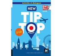 NEW TIP TOP English 2de Bac Pro - Éd. 2018 - CD Audio