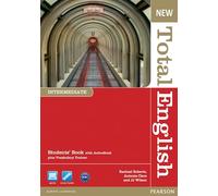 New Total English Intermediate Students' Book with Active Book Pack
