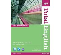 New Total English Pre-Intermediate Students' Book with Active Book Pack