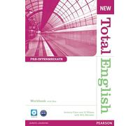 New Total English Pre-Intermediate Workbook with Key and Audio CD Pack.