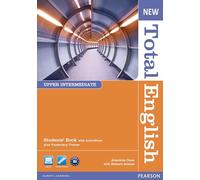 New Total English Upper Intermediate Students' Book with Active Book Pack.