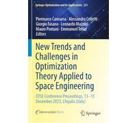 New Trends and Challenges in Optimization Theory Applied to Space Engineering: OTSE Conference Proceedings, 13-15 December 2023, L'Aquila (Italy)