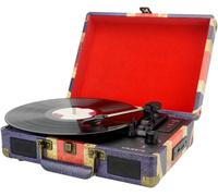 New Tt-43 Bt/Usb/Sd/Ax¿Platine (Platine De Traction Par Courroie,Bleu,Rouge,Blanc,33,45,78 Rpm,Digital,Cartouche En Céramique Stéréo,Sd)