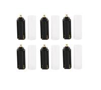 New Tube de Batterie 6pcs 18650 Support de Batterie Aaa 6pcs pour Lampe Torche Lampe de Poche