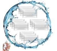 New Type White Waterproof Sealant Mastic, Upgrade Waterproof Repair Sealing Clay Mud Seal Putty for Drain Connection, Wall Putty Hole Repair, Duct Seal Putty, Wall Hole Filler (12pcs)