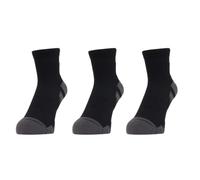Under Armour Chaussettes Tech Quarter – Pack de 3 – Taille M – Noir