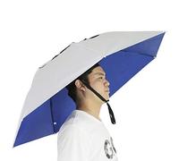 NEW-Vi Chapeau parapluie de pêche pliable chapeau de pluie réglable multifonction extérieur