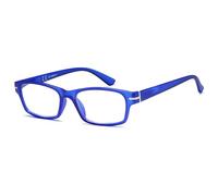 NEW VISION Lunettes De Lecture, Loupe, Protection UV400, Style Moderne, Monture Légère Lunette De Lecture Homme Femme NV0107 (+3.50, Bleu)
