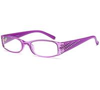 NEW VISION Lunettes De Lecture, Lunettes Loupe, Protection UV400, Style Moderne, Monture Legere Lunette De Lecture Homme Femme NV0176 (+3.00, Violet)