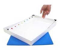 New Wave Posh Clear Glass Arist Palette Masterson Artist Palette Seal (00342.100)