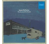 New West Records James McMurtry The Horses and The Hounds Texas Edition Vinyle opaque Bleu avec tourbillon blanc et bleu