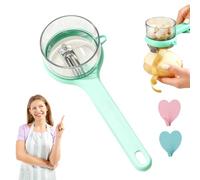 New with Box Storage Kitchen Special Fruitpeeler, Box Storage Kitchen Peeler, Anti-Slip Vegetable Peeler with Container, Easy to Clean Vegetable Peelers with Catcher (Green)