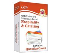 New WJEC Level 1/2 Vocational Award in Hospitality & Catering: Revision Question Cards