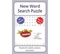 New Word Search Puzzle: Word searches about New, with easy to read print | 6 x 9 inches. 110 pages | 50+ puzzles _ Gifts for Vacations, Holidays.