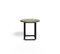 New Works Florence Table Basse Ø50 Marbre Gris Du Marais