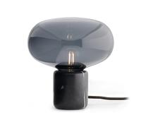 New Works Lampe de table Karl-Johan Black marquina-smoked glass