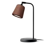 New Works Lampe de table Material Smoked oak